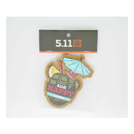 5.11 TACTICAL "HAPPY HOUR" PINEAPPLE GRENADE COCKTAIL PROMO PATCH/LOGO PATCH NEW {1}