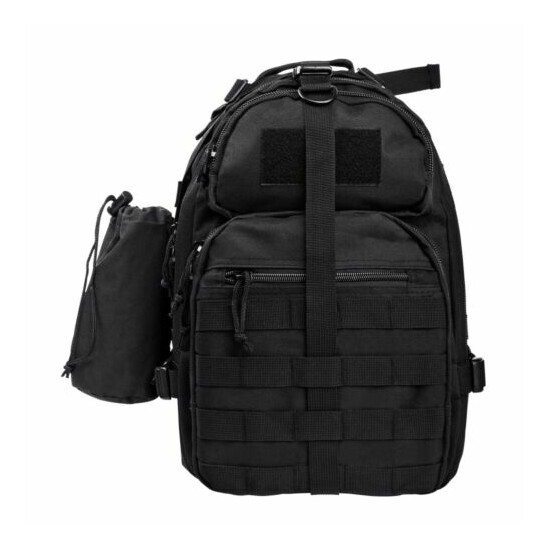 NcStar Heavy Duty BLACK Sling Backpack Conceal Carry CCW Pistol Compartment  {4}