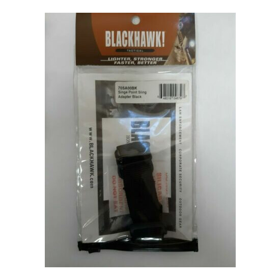 BlackHawk Tactical Single Point Sling Adapter Black BIN#27 {1}