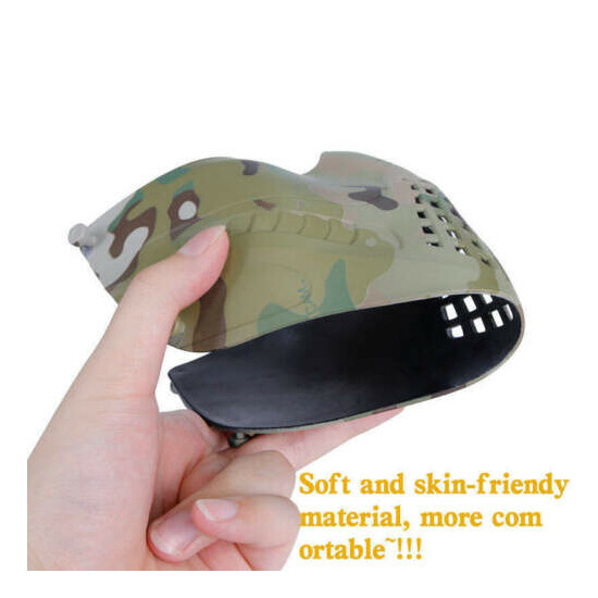 WoSporT Tactical Protective Mask Dual-Mode Headband System M07 Navigator Mask {6}