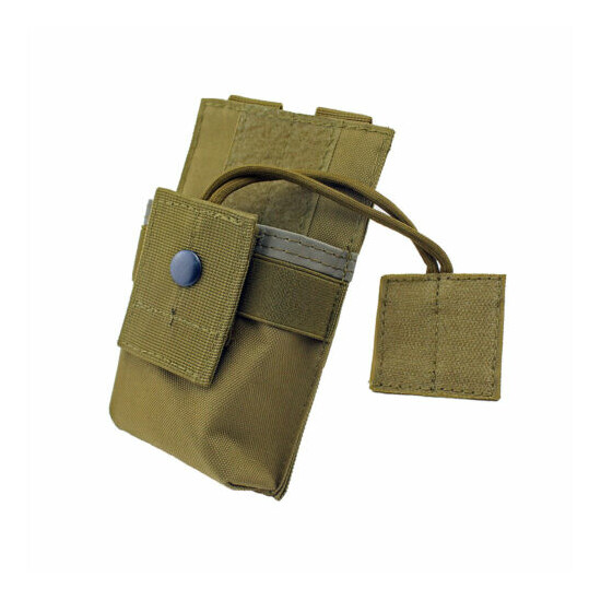 Tactical Radio Case Carrier Walkie Talkie Holster Holder Molle Pouch Adjustable  {8}