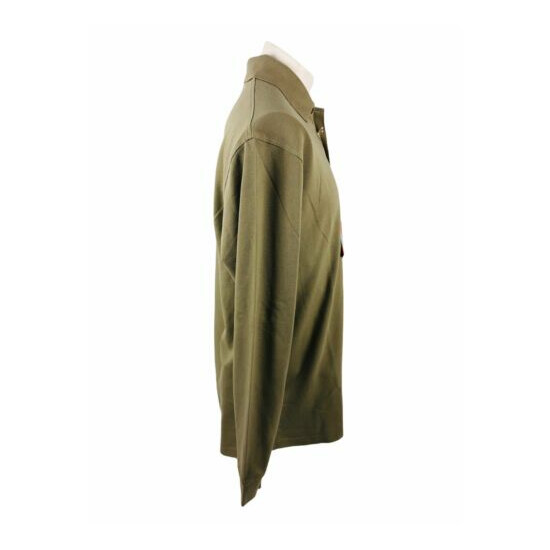 5.11 Tactical Mens Medium Long Sleeve Professional Polo Shirt Tan 42056 NWT {5}