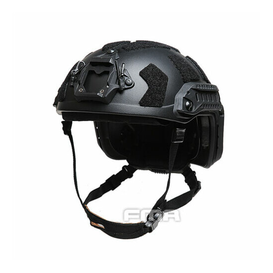 FMA Tactical SF Super High Cut Helmet Protective Rescue Hard Hat Anti-Fall M/L {13}