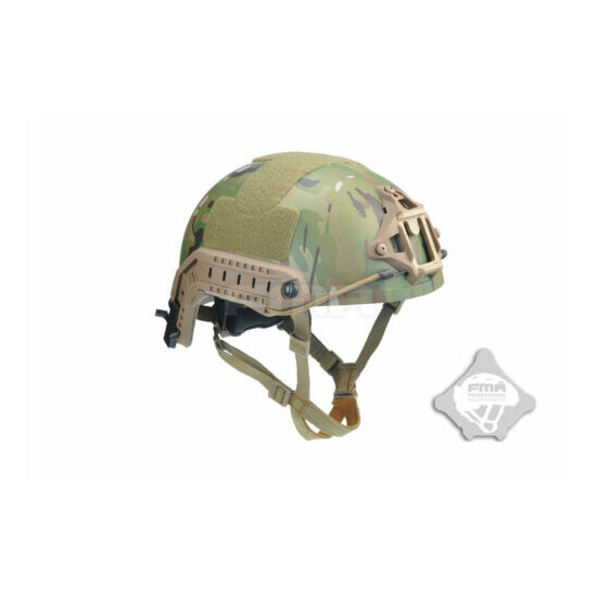 FMA NEW Tactical Airsoft OPS FAST Helmet High Cut XP Helmet T960-MC {2}