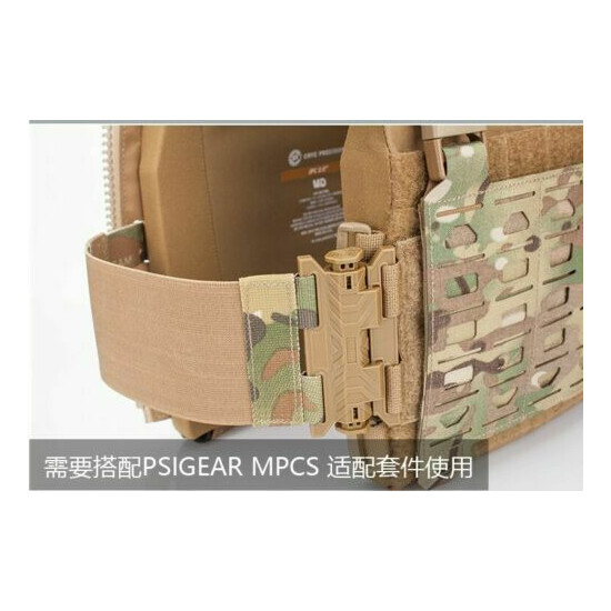 Tactical Molle Belt Cummerbund Quick Release Adapter for MPCS JPC AVS Vest {8}