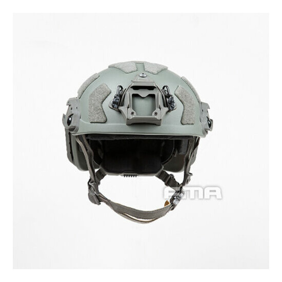 FMA Tactical SF Super High Cut Helmet Protective Rescue Hard Hat Anti-Fall M/L {5}