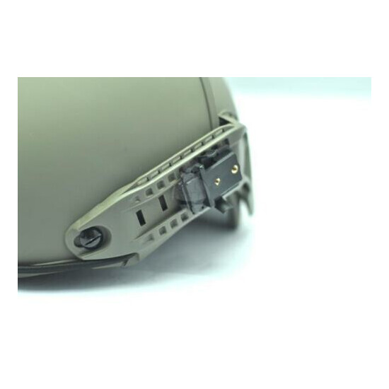 3 Colors FMA Helmet Rail Accessories X300 Adapter Flashlight Clip BK/DE/FG {3}