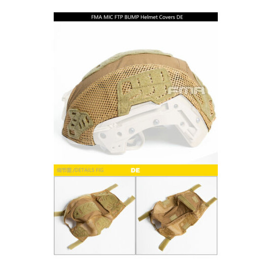 FMA Airsoft Helmet Cover MIC FTP BUMP Wendy EX Helmet Skin TB1412 {8}