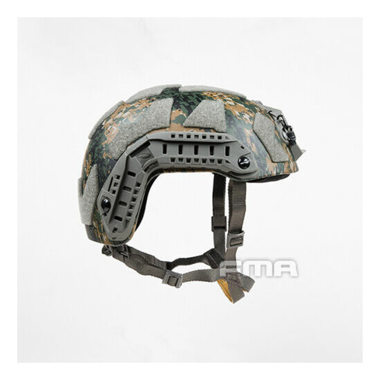 FMA Tactical SF Super High Cut Helmet Protective Rescue Hard Hat Anti-Fall M/L {30}