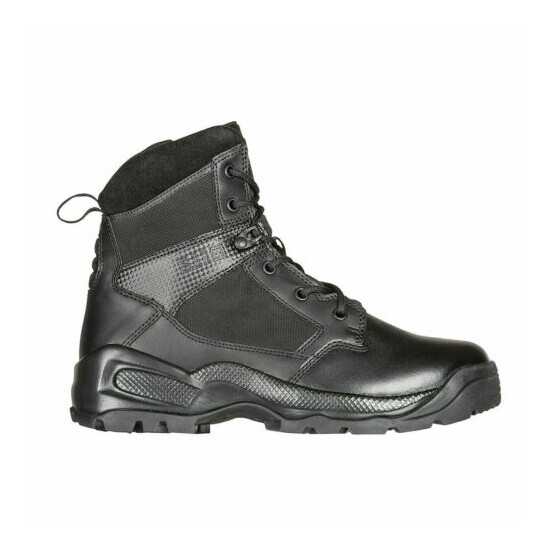 5.11 Tactical Men's A.T.A.C. 2.0 6" Side Zip Military Black Boot, Style 12394 {1}