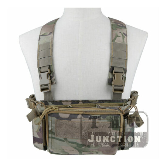 Tactical D3CR Chest Rig Harness Vest D3 Flatpack Backpack MOLLE Rucksack Bag Set {3}