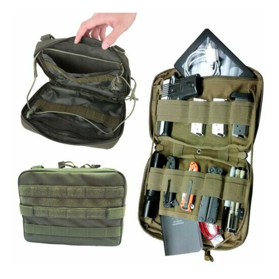 Tactical Molle Medical Kit Bag Belt Pouch Outdoor EDC Tool Organizer Bag {1}