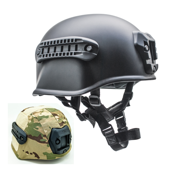 EVI Tactical Hunting Russian RSP Helmet & Helmet Cover {1}