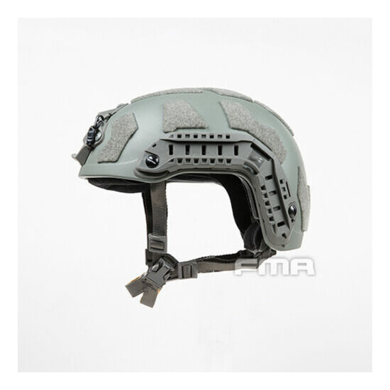 FMA Tactical SF Super High Cut Helmet Protective Rescue Hard Hat Anti-Fall M/L {4}