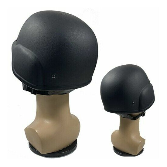 UHMW-PE Ballistic IIIA Bullet Proof BK M88 Full Helmet w/ Face Guard Shield Mask {4}