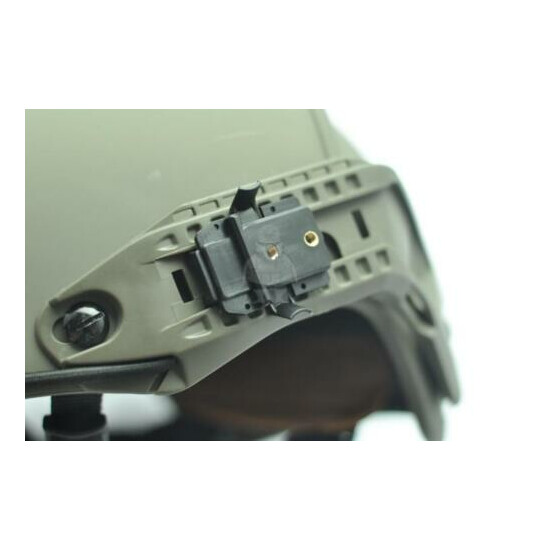 3 Colors FMA Helmet Rail Accessories X300 Adapter Flashlight Clip BK/DE/FG {5}