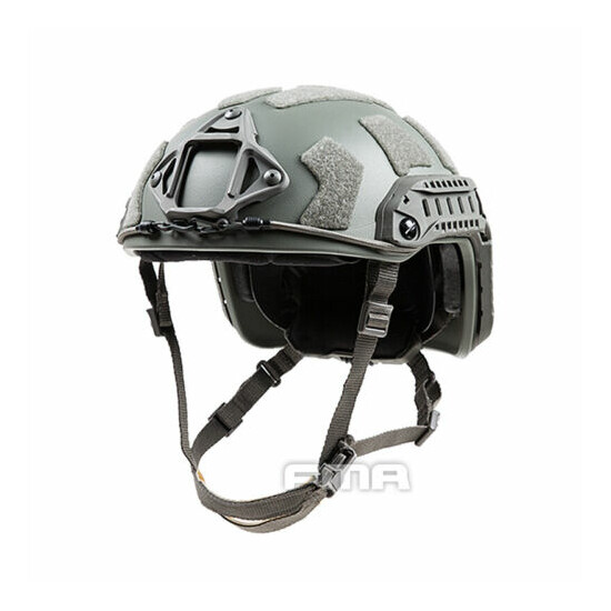 FMA Tactical Airsoft Paintball SF Super High Cut Helmet Protective M/L L/XL {31}