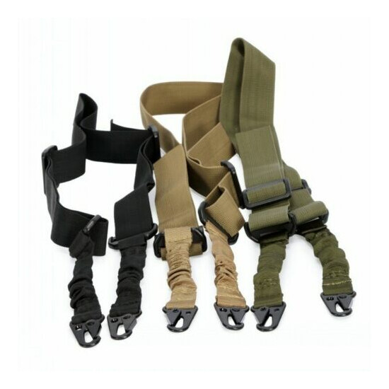 Tactical 2 Point Gun Sling Strap Rifle Belt Shooting Hunting Accessories Strap {2}