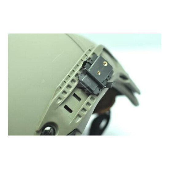 3 Colors FMA Helmet Rail Accessories X300 Adapter Flashlight Clip BK/DE/FG {4}