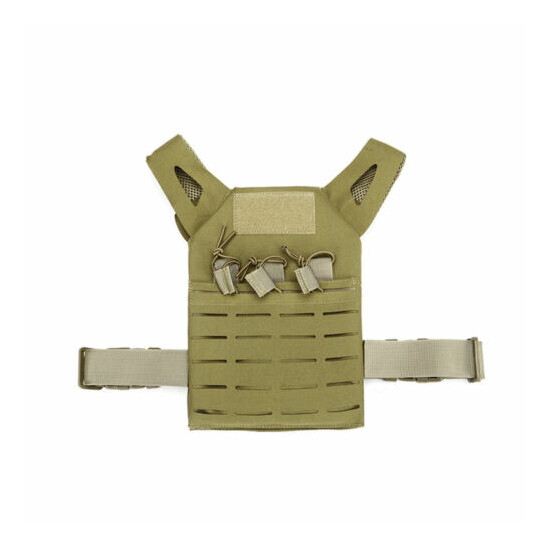 Kids Military armor Army JPC Vests Combat Tactical Vest Molle Plate Carrier Vest {11}