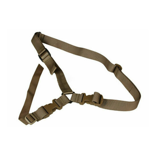 TAN Molle Tactical Quick Release One Point Sling Nylon MADE IN USA {1}