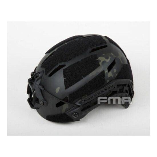 FMA Tactical Airsoft Paintball Caiman Ballistic Helmet Multicam-BK M/L TB1307A {6}