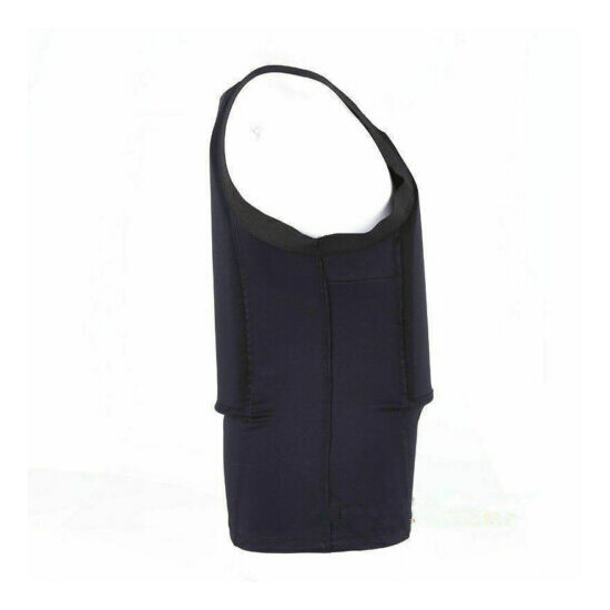Bulletproof T-shirt Vest Ultra Thin made with Kevlar Body Armor NIJ IIIA {2}