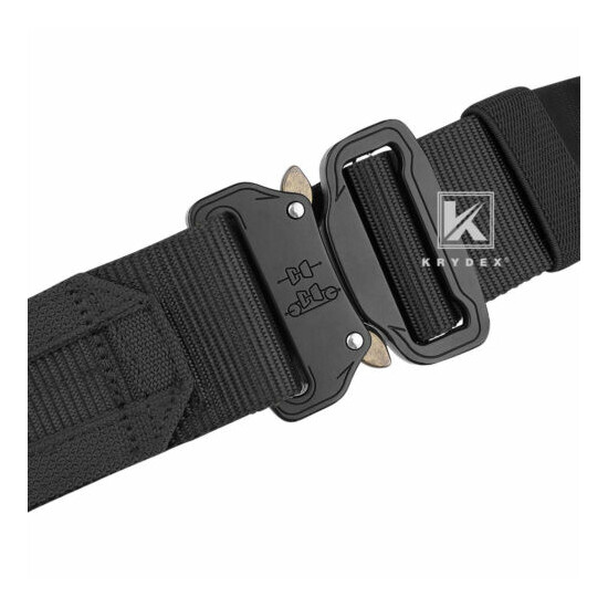 KRYDEX Tactical Belt 1.75 in Heavy Rigger Duty Belt Quick Release Inner & Outer {8}