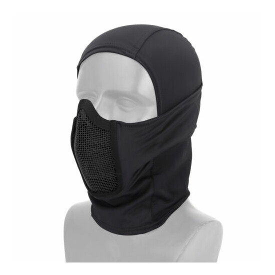 Tactical Full Face Mask Balaclava Mask Helmet Liner Cap CS Mask Hunting Outdoor {11}