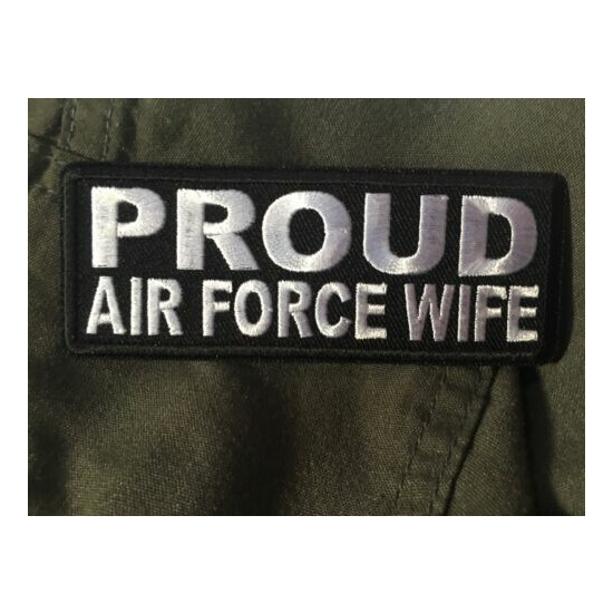 Proud AIR FORCE Wife Patch {2}