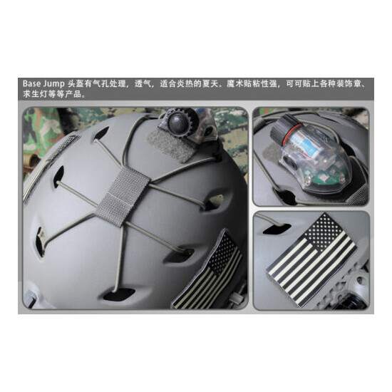 FMA Tactical Jump Helmet Multicam Fast BJ Airsoft Paintball Helmet TB472 {12}