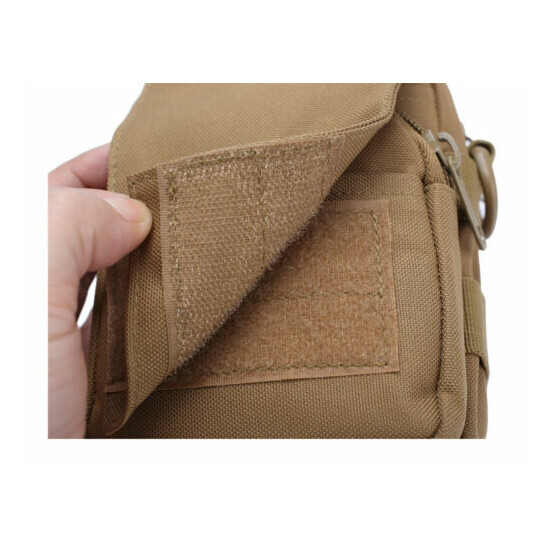Tactical Molle Pouch EDC Belt Waist Fanny Military Waist Bags Pack Bag Pocket {10}