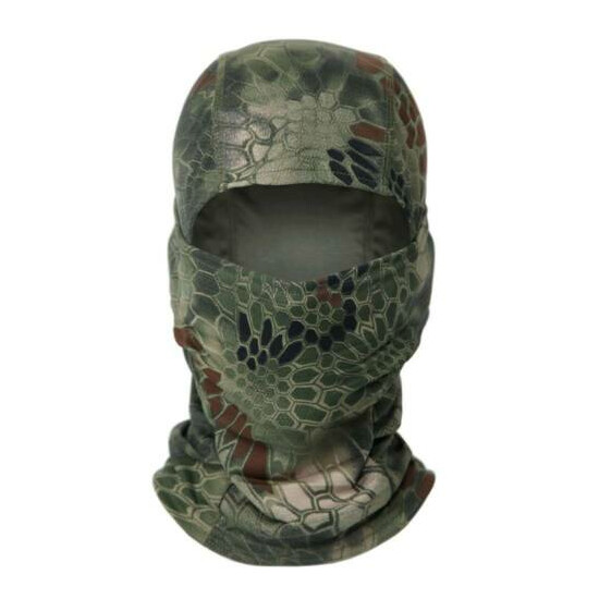 Camo Scarf Full Face Balaclava Hood Ninja Hunting Ski Army Tactical Hats {13}