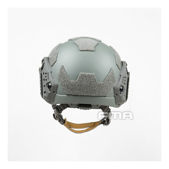 FMA Tactical Airsoft Paintball SF Super High Cut Helmet BK/DE/FG M/L L/XL {10}