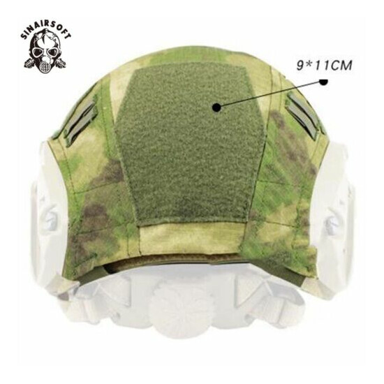 Tactical Camo Helmet Cover Skin For Airsoft Protective Gear BJ PJ MH Fast Helmet {3}