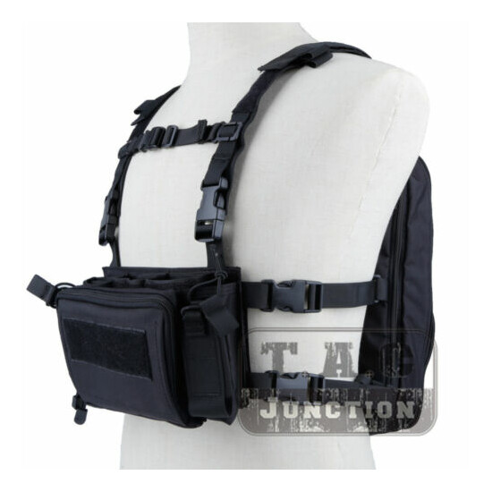 Tactical D3CR Chest Rig Harness Vest D3 Flatpack Backpack MOLLE Rucksack Bag Set {14}