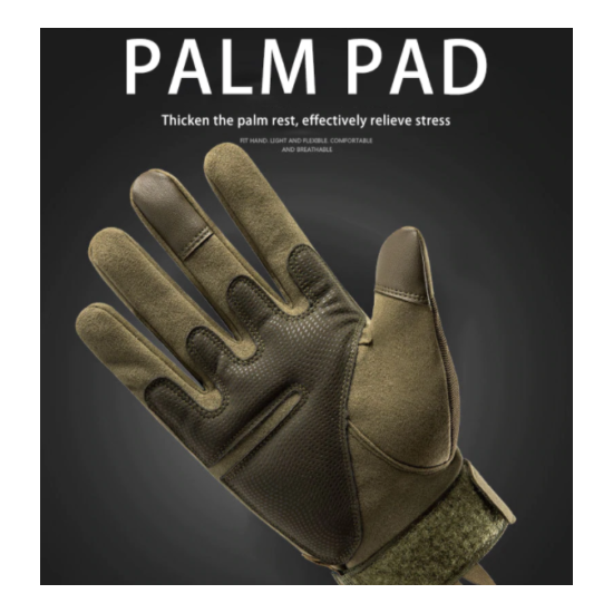 Super Hard Knuckle Tactical Gloves Full Finger Army Combat Gloves Shooting Glove {10}
