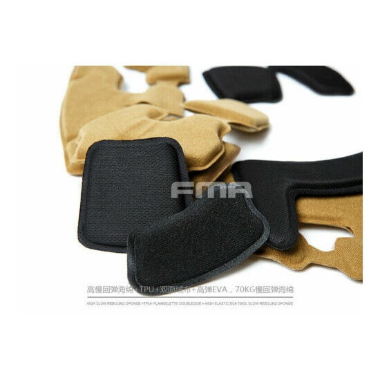 FMA Tactical Helmet Protective Pad Protector for MT/EX/AF/CP Helmet Replacement {29}