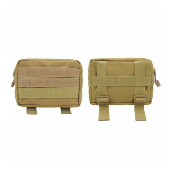 1Pc Tactical Molle Pouch EDC Belt Waist Pack Utility Phone Pocket Hanging Bag #w {9}