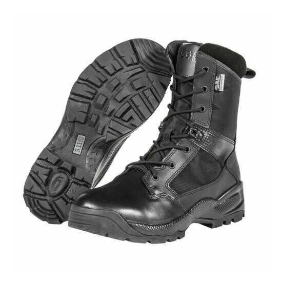 5.11 Tactical Men's A.T.A.C. 2.0 8" Black Storm Military Boot, Style 12392 {5}