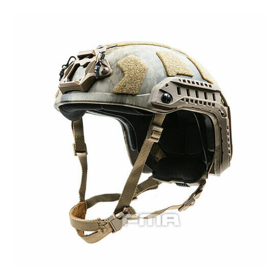 FMA Tactical Airsoft Paintball SF Super High Cut Helmet BK/DE/FG M/L L/XL {22}