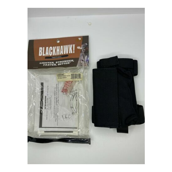 BLACKHAWK BUTTSTOCK SHOTGUN SHELL POUCH HOLDS 5 SHELLS 12GA 2.25" 3" - 52BS02BK {3}