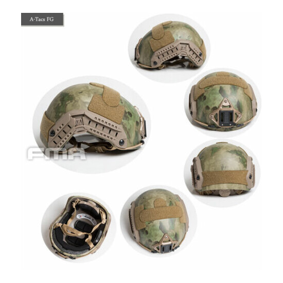 FMA Tactical Maritime Helmet Thick and Heavy Version Airsoft Paintball M/L {26}