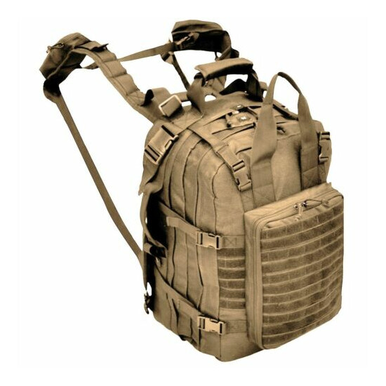 Olive Deluxe Mini Hospital Military Medic Backpack Survival Emergency Kit Bag {2}