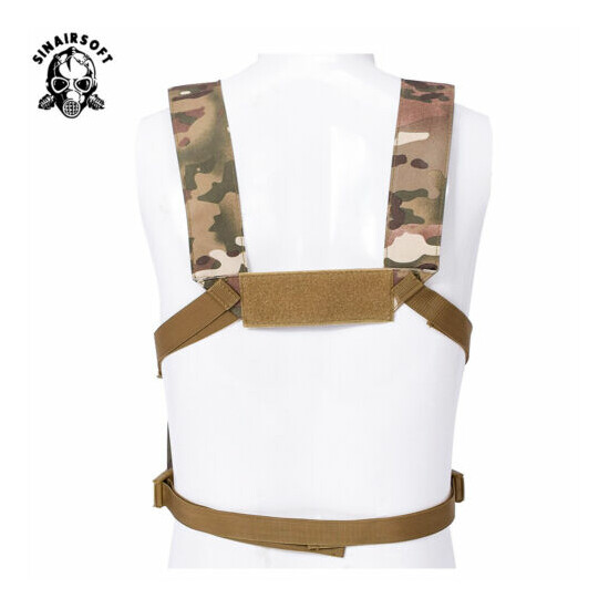Tactical D3CR Chest Rig Disruptive Environments Hunting Airsoft W/ mag Pouches {5}