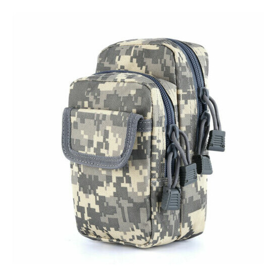 Tactical Molle Pouch EDC Multi-purpose Belt Waist Pack Bag Utility Phone Purse {26}