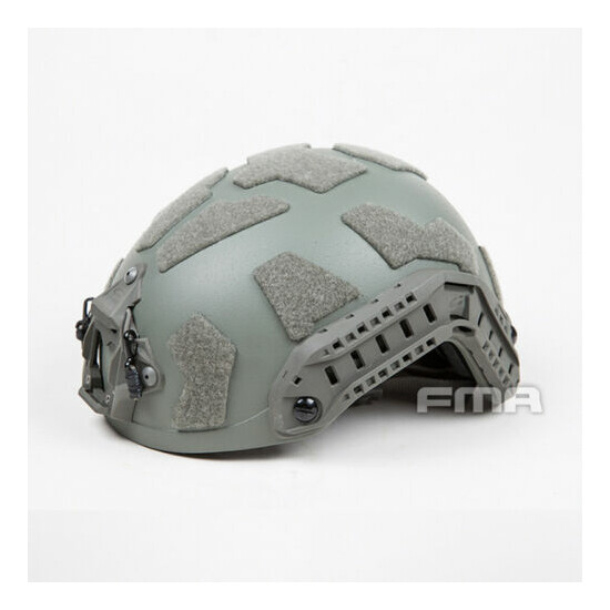 FMA Tactical SF Super High Cut Helmet Protective Rescue Hard Hat Anti-Fall M/L {8}