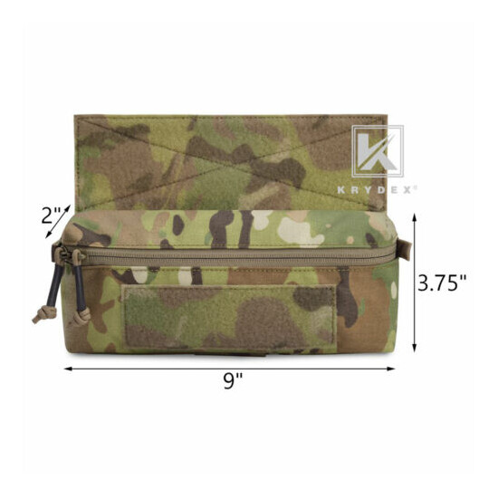 KRYDEX Mini Dangler Drop Dump Pouch Pack for Chest Rig Armor Carrier Multicam {8}
