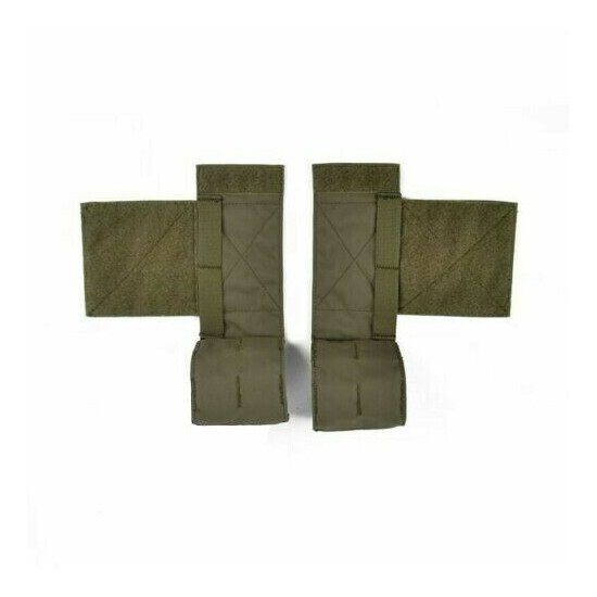Tactical MOLLE Side Wing Attached Waist Flank For MFC2.0 Tactical Vest Chest Rig {4}