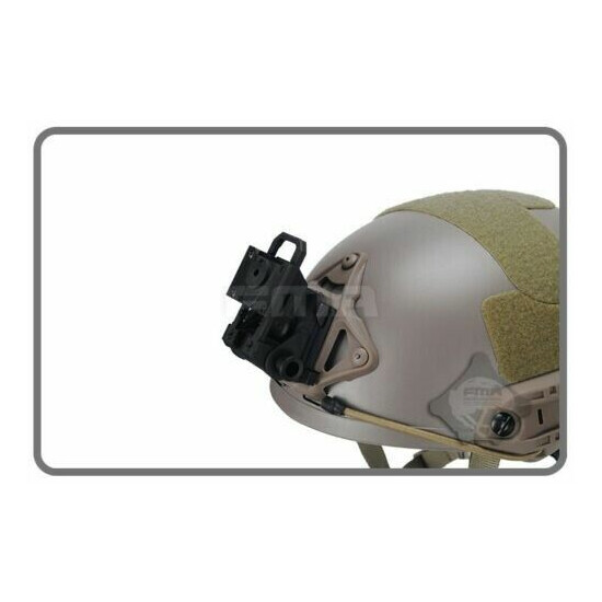 FMA TB1012 Tactical L4G24 Night Vision Googgles NVG Plastic Helmet Mount Support {3}